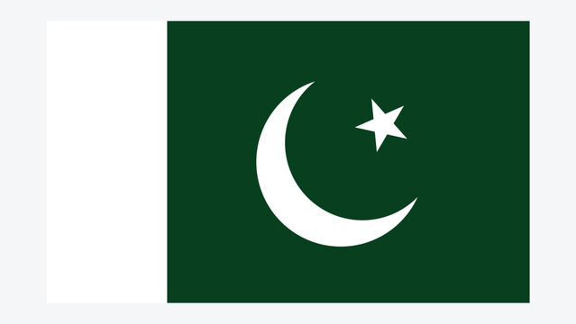 PAKISTAN Flag with Original color