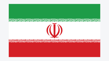 IRAN Flag with Original color