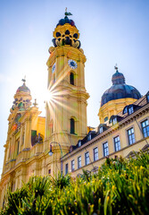 famous theatiner church in Munich
