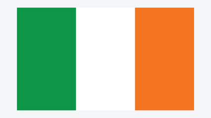 IRELAND Flag with Original color