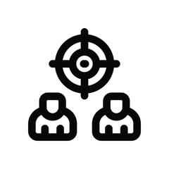 goal line icon. Clean and minimalist vector icon for websites, mobile apps, presentations, and logos. Fully scalable and customizable for any project.