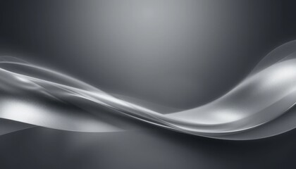 Elegant Gray and Silver Gradient Background Design for Modern Minimalist Aesthetic