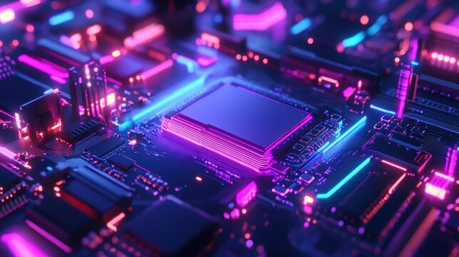 Quantum Neural AI Processing Unit with Holographic Memory