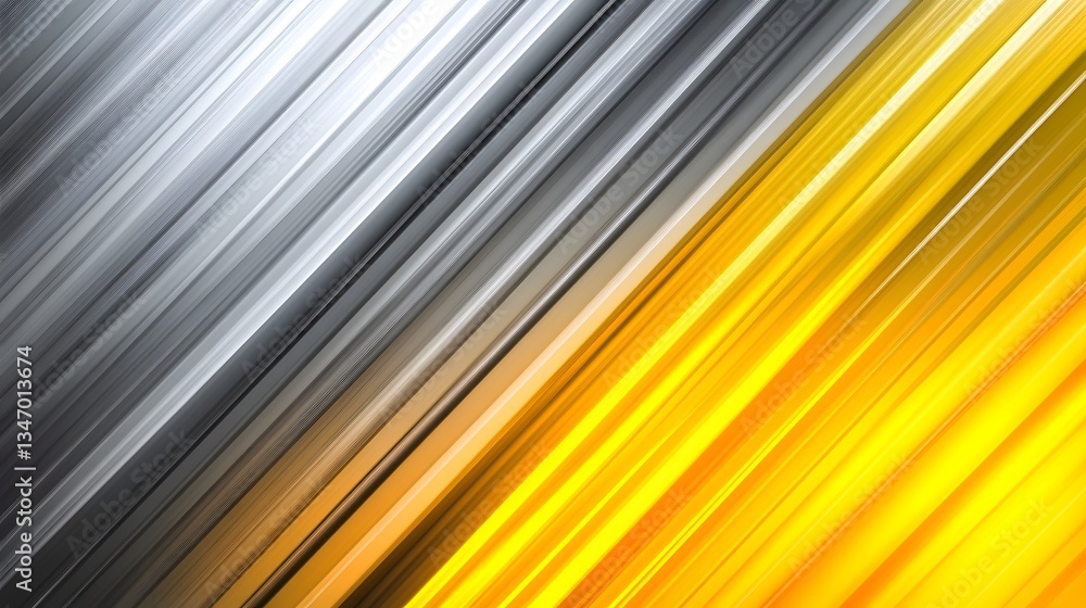 Poster diagonal lines of varying colors blend into a smooth gradient