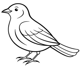 Fototapeta premium Vector illustration of a dove of peace with wings spread, silhouette of a bird in flight, showcasing nature and wildlife in a simple black sketch design.