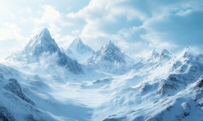 Obraz premium swiss alps mountains