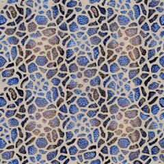 A pastel-toned giraffe print featuring soft pinks, perfect for artistic or decorative use. Giraffe seamless patterns,