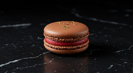 chocholate macaroon