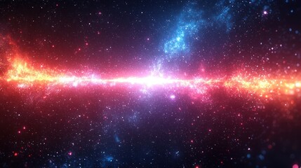 Obraz premium Cosmic energy stream