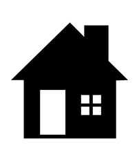 House clipart design on plain white transparent isolated background for card, shirt, hoodie, sweatshirt, apparel, tag, mug, icon, poster or badge