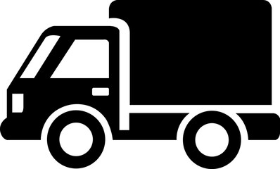 Truck clip art design on plain white transparent isolated background for card, shirt, hoodie, sweatshirt, apparel, tag, mug, icon, poster or badge