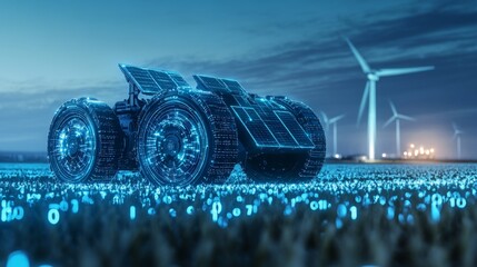 Polygonal luminous autonomous unmanned machine