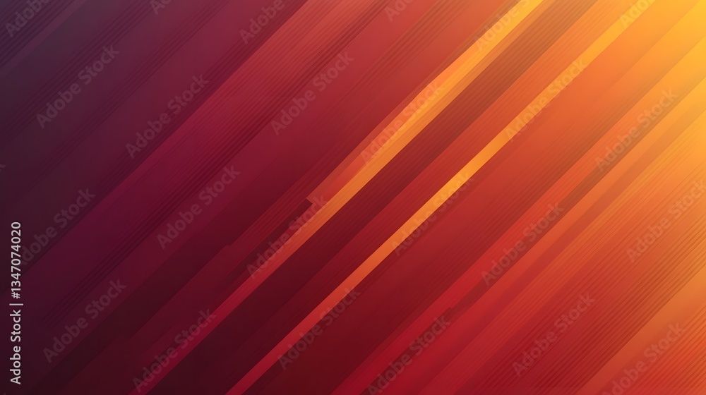 Poster diagonal lines of various colors create a colorful abstract background design