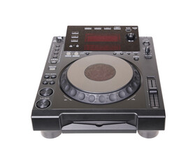 Dj cd player. Isolated