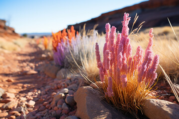 grasses on cliffs demonstrate adaptability, erosion control, and creation of unique ecosystems in these challenging environments