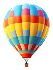 Naklejka premium PNG Hot air balloon aircraft vehicle