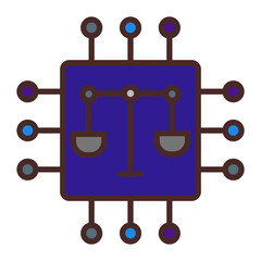 Ai Ethic Vector Icon Design