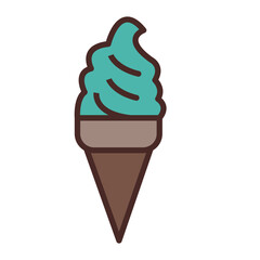 Ice Cream Icon Design