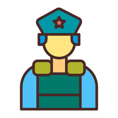 Riot Police Icon Design