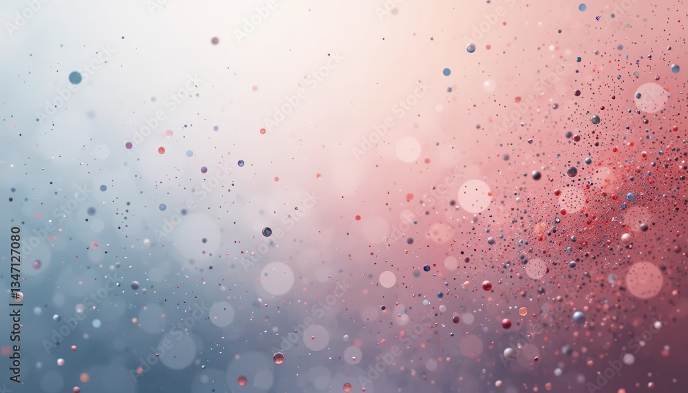 Poster captivating colorful bokeh effects abstract art digital animation soft focus environment artistic pe