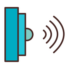 Infrared Vector Icon Design