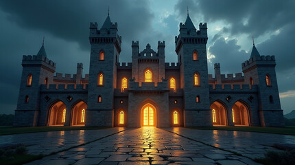 Naklejka premium charles bridge prague