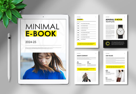 Minimal Ebook Template