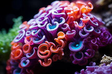 indomitable spirit and unwavering flexibility of coral, epitomizing its capacity to flourish amidst ever changing circumstances, its pivotal contribution to construction of coral reefs, and its unpara