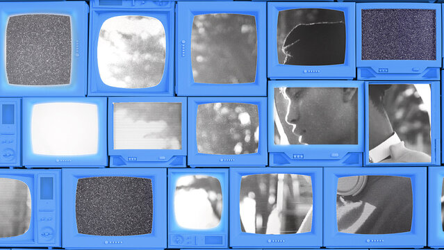 Retro TV Wall