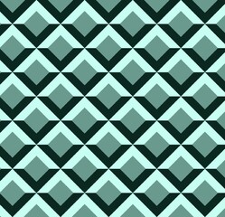 Symmetric Diamond Optical Geometric Pattern. Illustration