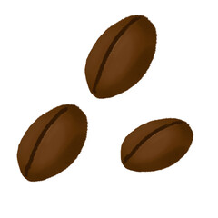  커피 원두 일러스트