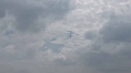 Dark Grey Nimbus Clouds in the Sky