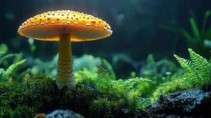 Nature Photography Mushroom Closeup