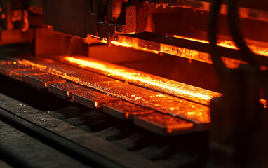 Intense heat in rhenium metal production process Generative AI