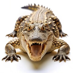 Fototapeta premium crocodile isolated on white