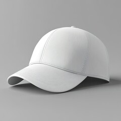 Blank White Baseball Cap