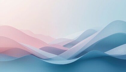 Flowing waves of colorful abstract design digital creation visual art serene environment aerial view conceptual beauty for modern aesthetics