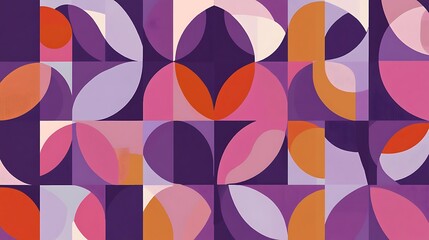 Abstract Geometric Pattern Background for design use