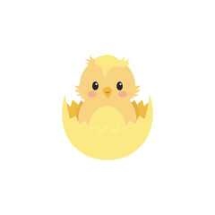 Easter Bell Icon for church sign on white background,
