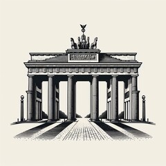 Brandenburg Gate Iconic Berlin Landmark
