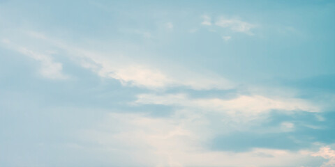 sunny sky blue light watercolor background. Aquarelle painting brush effect card paper textured canvas cloudy smoke space for text, entertaining card, template. aquamarine color graphics illustration