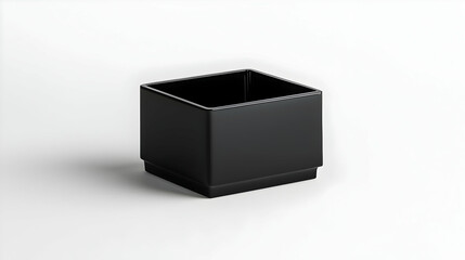 Modern Square Black Plant Pot