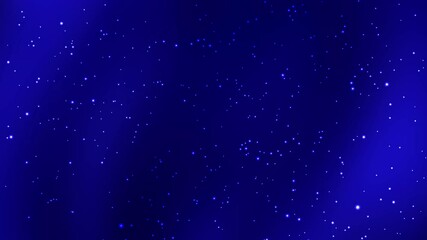 Dark blue sky with white stars suitable for backgrounds, night scenes, astronomy concepts, and spacethemed designs in various creative projects.