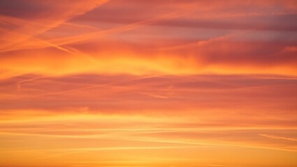 Obraz premium Colorful cloudscape, vibrant sunset, fantasy art, dreamy background, ideal for design