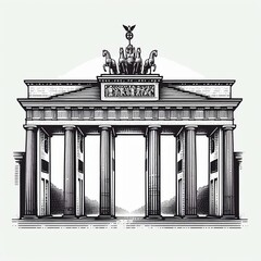 Brandenburg Gate Iconic Berlin Landmark