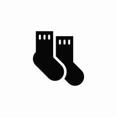 socks wear icon sign vector