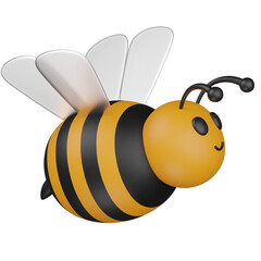 3d render   bee   illustration