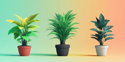 Fototapeta premium plant in a pot