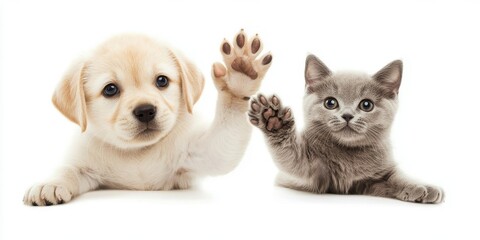 Obraz premium group of puppies