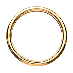 Golden Circle Luxurious Elegance Precious Metal Ring